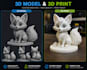 create custom 3d models and stl files for 3d printing