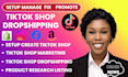 setup and optimize your tiktok shop professionally