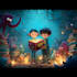 create a professional children book cover illustration