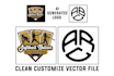 convert recreate vectorize cleanup logo image to ai, eps, svg, PDF vector file