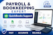 provide small business bookkeeping and payroll processing using quickbooks
