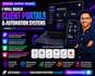 setup softr glide adalo appsheet flutterflow thunkable clientportal mobile app