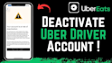 reactivate your deactivated uber, ubereat, amazon flex account
