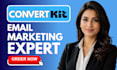 setup convertkit newsletter convertkit email sequences kit landing page expert