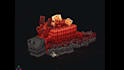 do custom 3d blockbench models, textures and animation