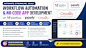 build workflow automation, apps on kissflow, pipefy, appian, creatio, outsystems