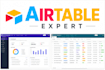 design all  premium airtable database system