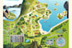 design vector maps, event maps, fantasy festival maps