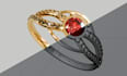 create realistic 3d ring, pendant, necklace, bracelet and earring cad design