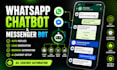 build whatsapp chatbot via whatsapp bot api, ai chatbot, whatsapp ai booking bot