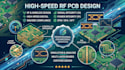 design high speed rf pcb with emi emc, signal integrity, dfm