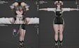 vrchat avatar, 3d character model, vtuber character and vroid with rigging