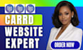 build responsive carrd landing page redesign carrd website design carrd co site