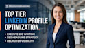 do premium linkedin profile optimization and executive bio writing