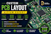 make pcb design and pcb layout gerber files and bom in altium custom pcb design
