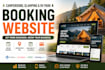 build campground glamping website and rv park booking website
