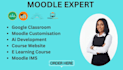 develop google classroom moodle ims ai development course website