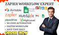 build zapier automation with google sheets gmail airtable and crm integration