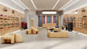 create 3d shop front, 3d shop rendering, retail shop interior design