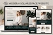 build squarespace website design or redesign squarespace, website development