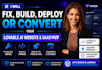 fix, build, deploy or convert your lovable ai website and saas mvp