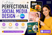 design professional social media posts in canva unique ways