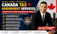 file irs 1040x or cra t1 adj tax amendment to fix errors