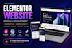 elementor pro, elementor website, elementor wordpress, wordpress website design