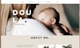 design squarespace lactation consultant website postpartum care website