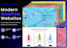design and build a modern responsive webflow website