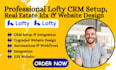 setup lofty crm lofty idx website lofty smart plans lofty real estate lofty