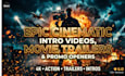 l create epic ai cinematic trailer, teaser, intro videos