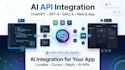 integrate ai models gpt4, chatgpt to lovable, replit, bolt, v0 web or app