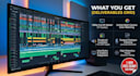 edit multi cam podcast and interview videos in TV quality