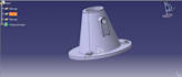 model 3d parts in catia or solidworks