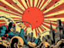 draw a vintage cartoon comic book poster portrait