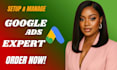 manage google ads performance max, shopping, search, display, youtube ads