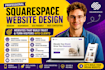 squarespace website design squarespace website redesign squarespace landing page