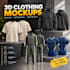 create realistic 3d clothing mockups for your brand