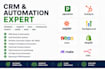integrate pipedrive, hubspot, zoho, zapier, gohighlevel and shopify CRM