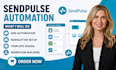 setup sendpulse automation sendpulse drip flow sendpulse trigger email