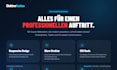create a modern professional business website