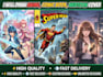 draw anime, comic book, webtoon cover
