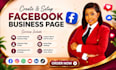 create and setup facebook business page