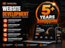 do website development as full stack developer