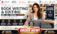 write, edit and proofread your book professionally with ai assistance