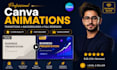 redesign canva slides with canva animations and transitions