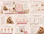 design a postpartum or parenting workbook in canva
