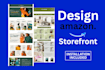 design amazon storefront, amazon storefront design, amazon brand store design