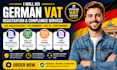 do german vat registration, vat return vat number, eori application for business